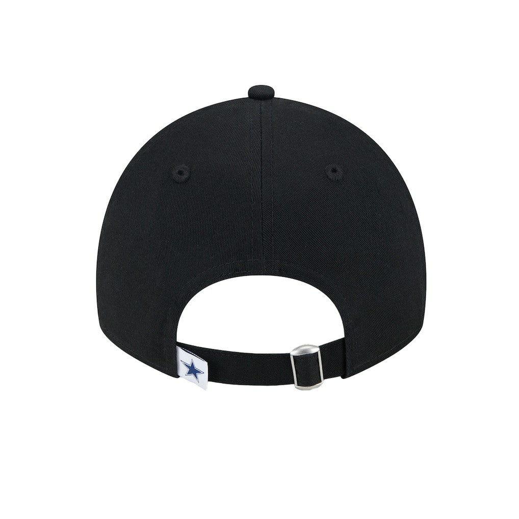 Dallas Cowboys New Era Women's Main 9TWENTY Adjustable Hat Black - NFL