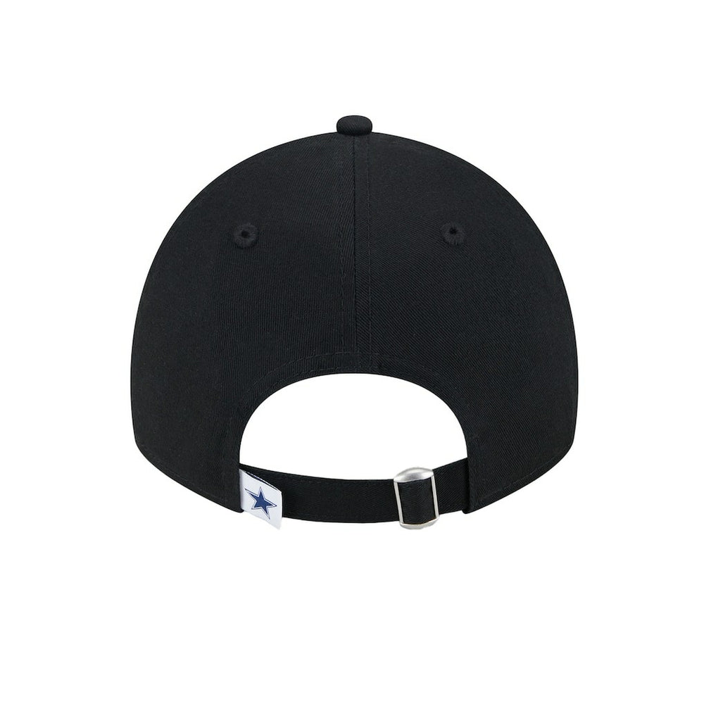 Dallas Cowboys New Era Women's Main 9TWENTY Adjustable Hat Black - NFL