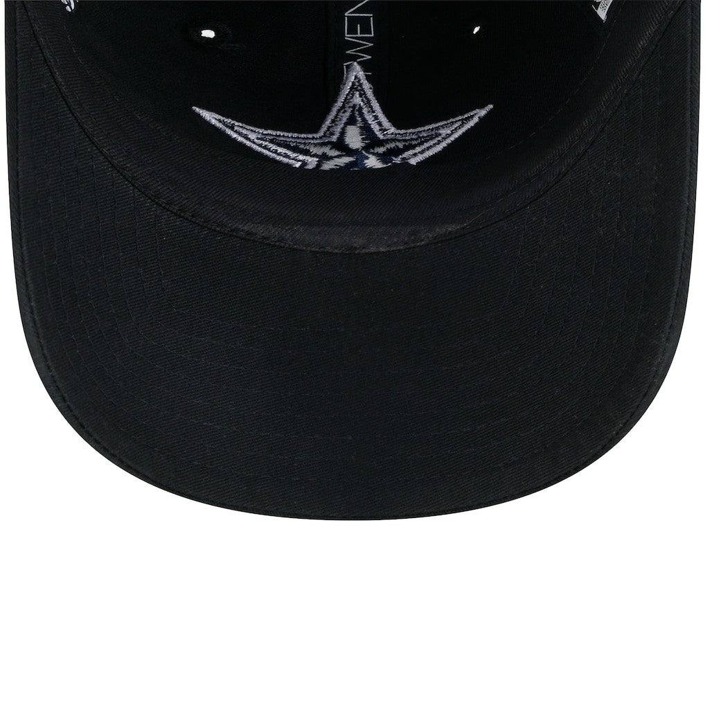 Dallas Cowboys New Era Women's Main 9TWENTY Adjustable Hat Black - NFL