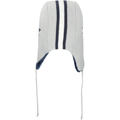 Dallas Cowboys New Era Helmet Head Trapper Knit Hat Gray - NFL