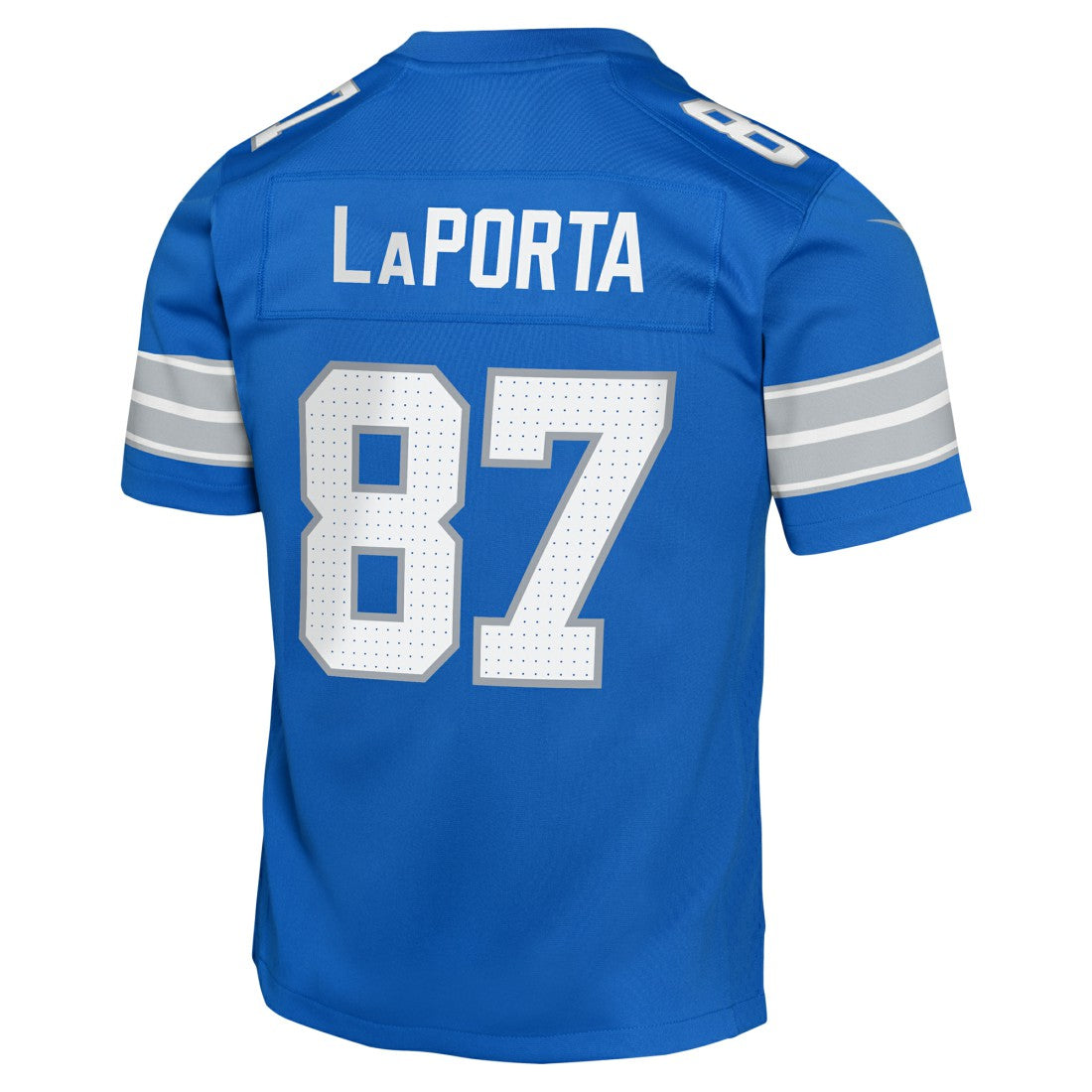 Sam LaPorta Detroit Lions Youth Game Jersey - Blue | NFL Jerseys