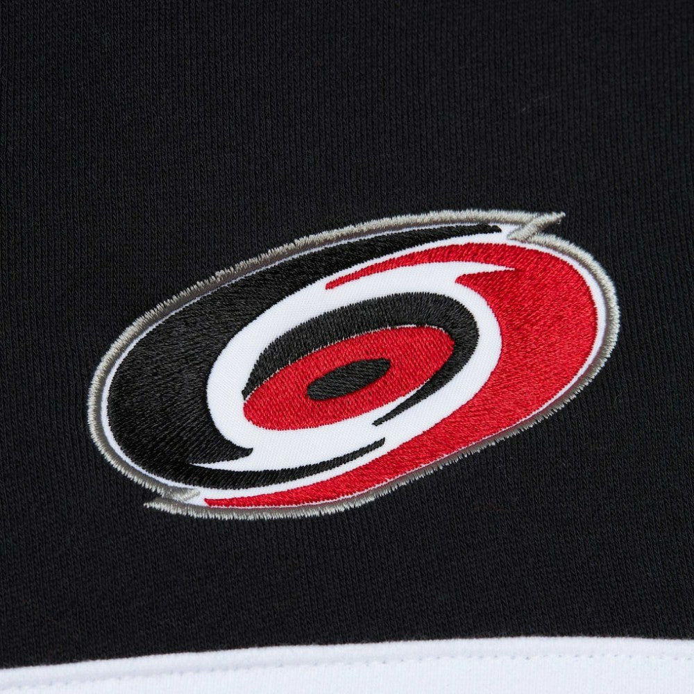 Carolina Hurricanes - Mitchell & Ness Head Coach Pullover Hoodie Red/Black
