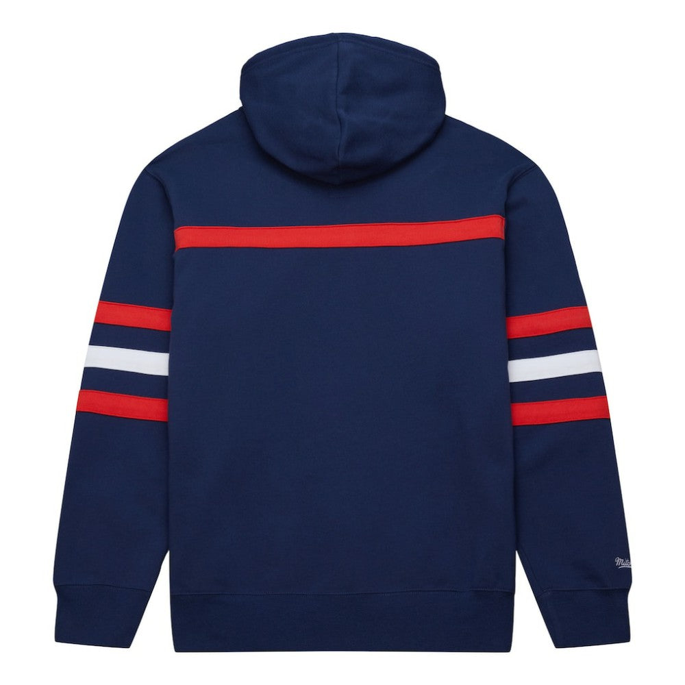 Florida Panthers - Mitchell & Ness Head Coach Pullover Hoodie Navy