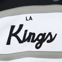 Los Angeles Kings - Mitchell & Ness Head Coach Pullover Hoodie White/Black