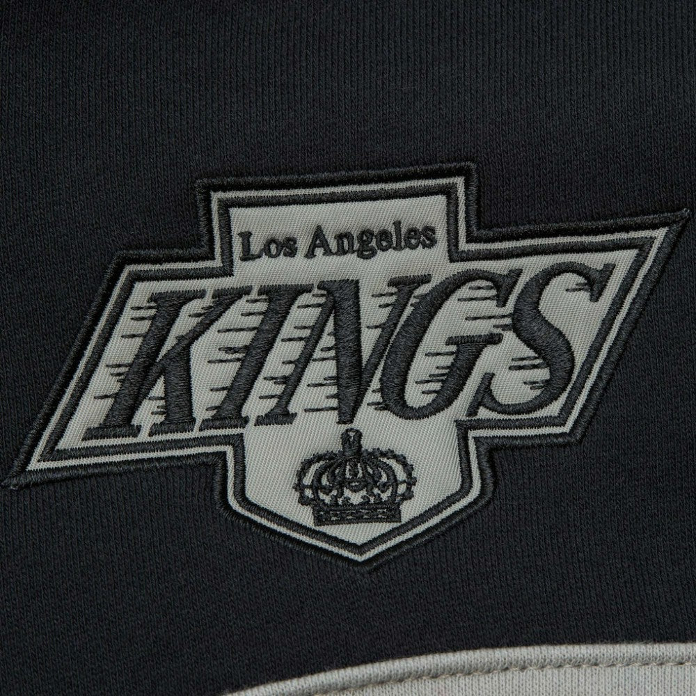 Los Angeles Kings - Mitchell & Ness Head Coach Pullover Hoodie White/Black