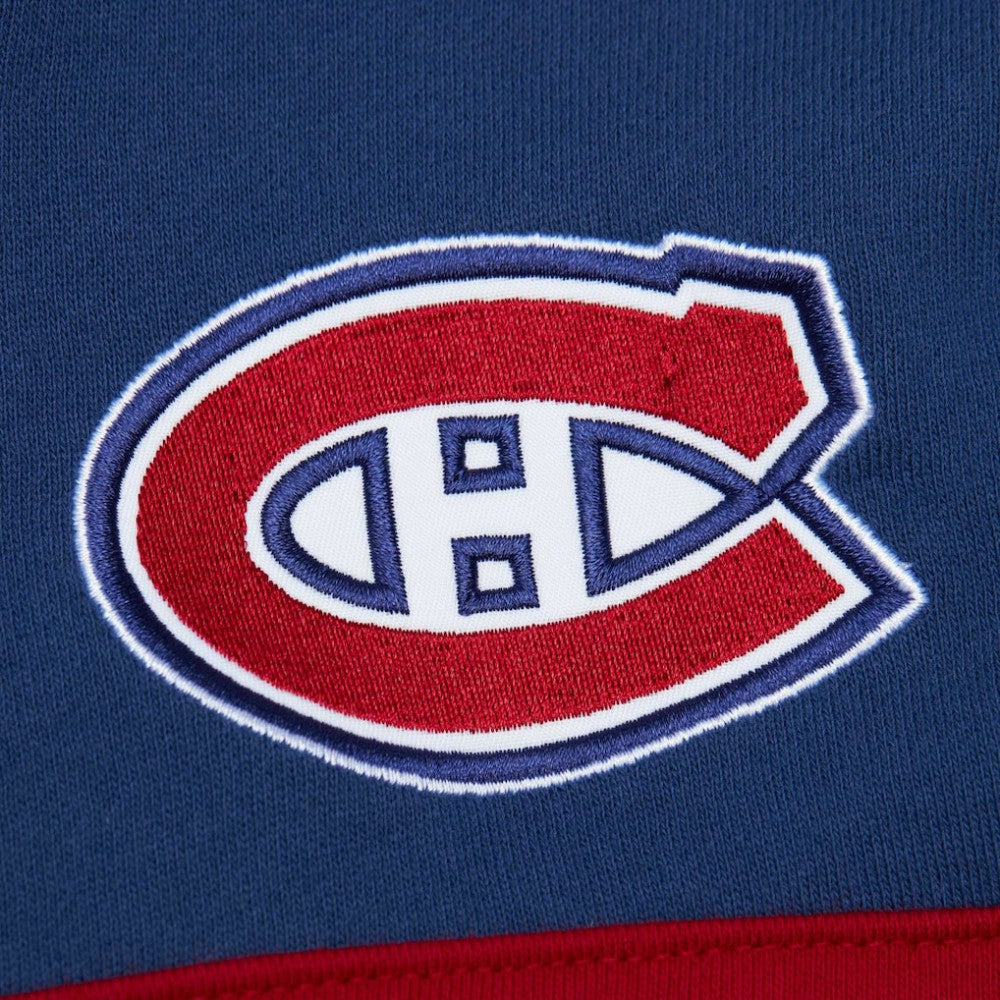 Montreal Canadiens - Mitchell & Ness Head Coach Pullover Hoodie Navy