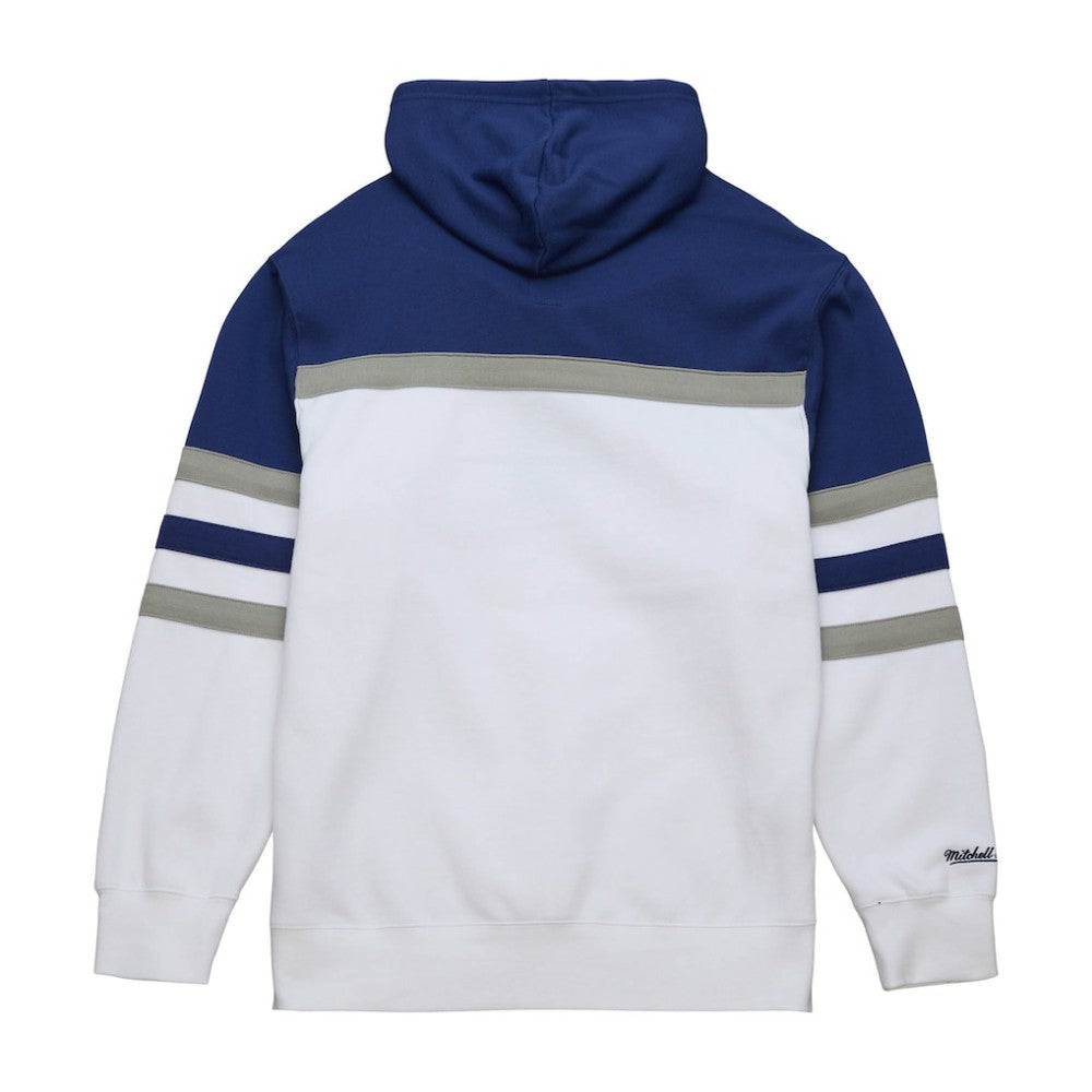 Toronto Maple Leafs - Mitchell & Ness Head Coach Pullover Hoodie White/Blue
