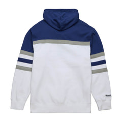 Toronto Maple Leafs - Mitchell & Ness Head Coach Pullover Hoodie White/Blue