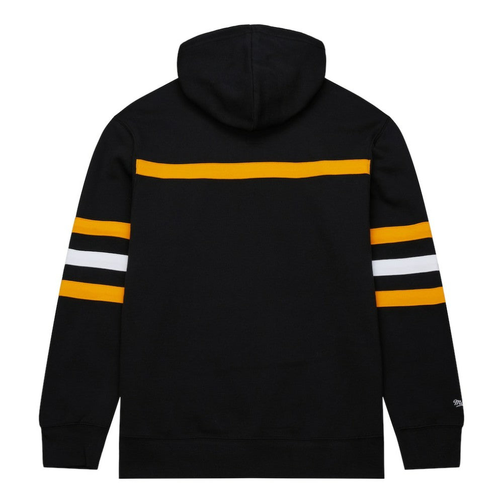 Pittsburgh Penguins Mitchell & Ness Head Coach Pullover Hoodie Black
