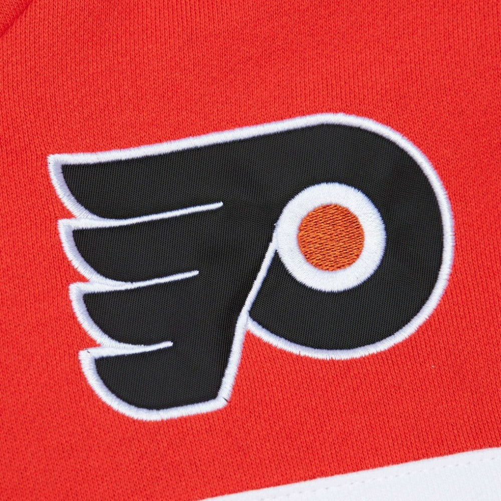 Philadelphia Flyers - Mitchell & Ness Head Coach Pullover Hoodie Black/Orange