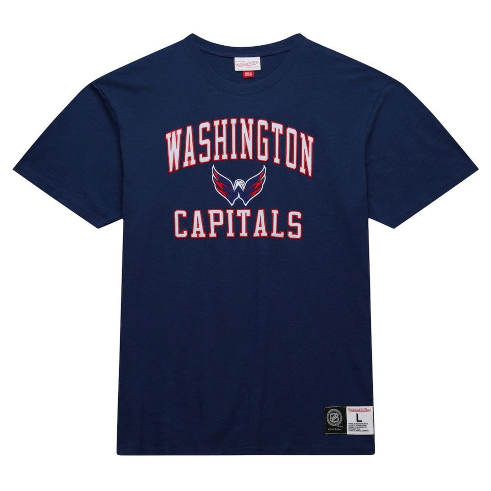 Washington Capitals Mitchell & Ness Legendary Slub T-Shirt Navy