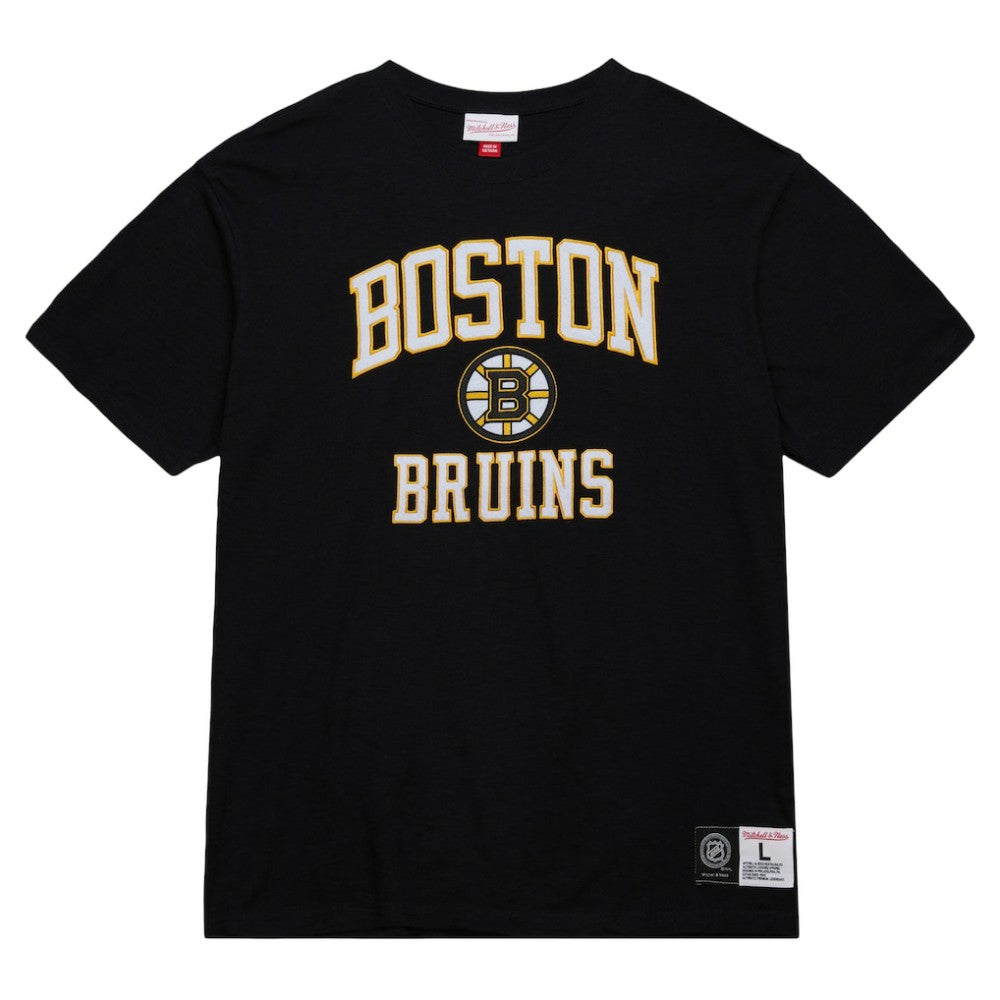 Boston Bruins Mitchell & Ness Legendary Slub T-Shirt Black