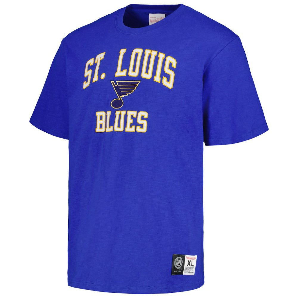St. Louis Blues - Mitchell & Ness Legendary Slub T-Shirt Blue