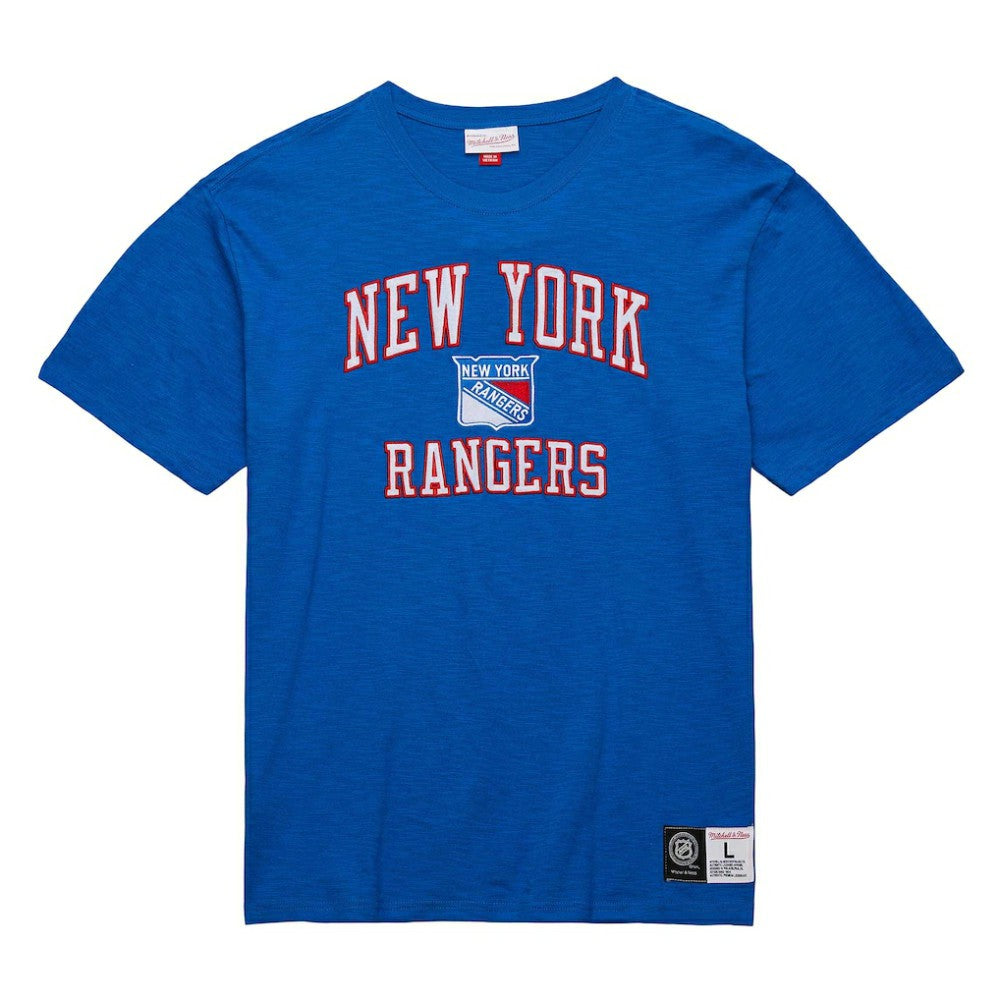 New York Rangers Mitchell & Ness Legendary Slub T-Shirt Blue