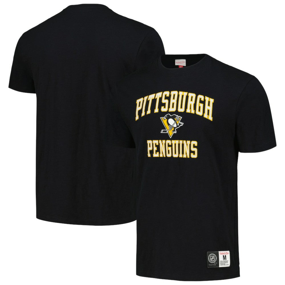 Pittsburgh Penguins Mitchell & Ness Legendary Slub T-Shirt Black