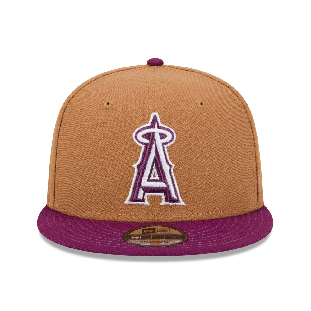 Los Angeles Angels New Era Color Pack Two-Tone 9FIFTY Snapback Hat for sale