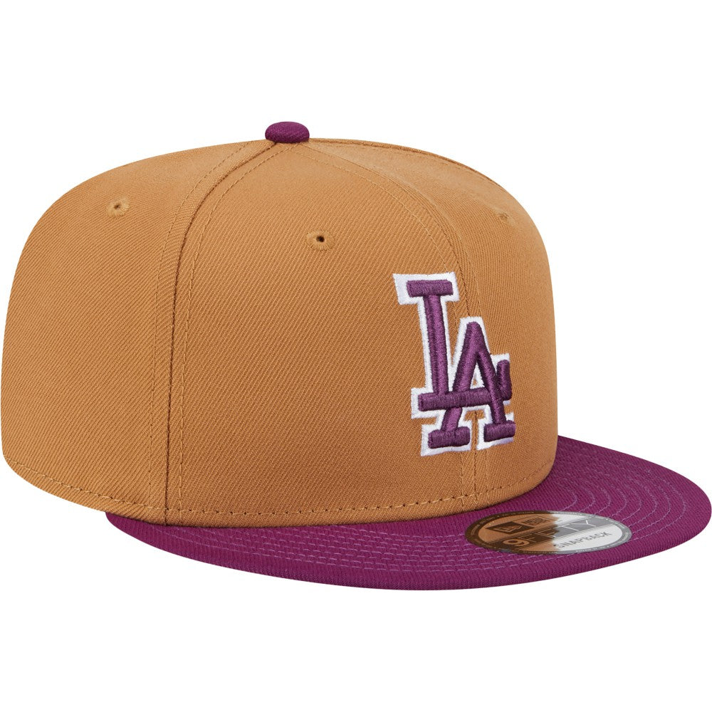Los Angeles Dodgers New Era Color Pack Two-Tone 9FIFTY Snapback Hat Lifestyle