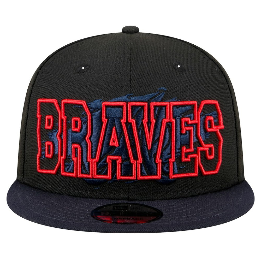 Atlanta Braves New Era Splatter 9FIFTY Snapback Hat Near Me