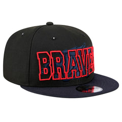 Atlanta Braves New Era Splatter 9FIFTY Snapback Hat Near Me