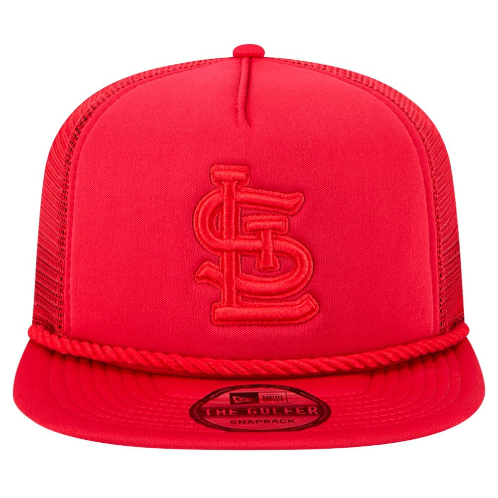 St. Louis Cardinals New Era Tone Foam Meshback Golfer Snapback Hat for sale