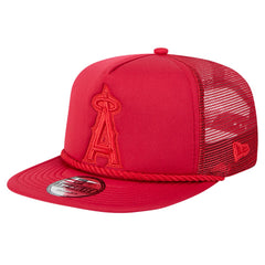 Los Angeles Angels New Era Tone Foam Meshback Golfer Snapback Hat Clearance