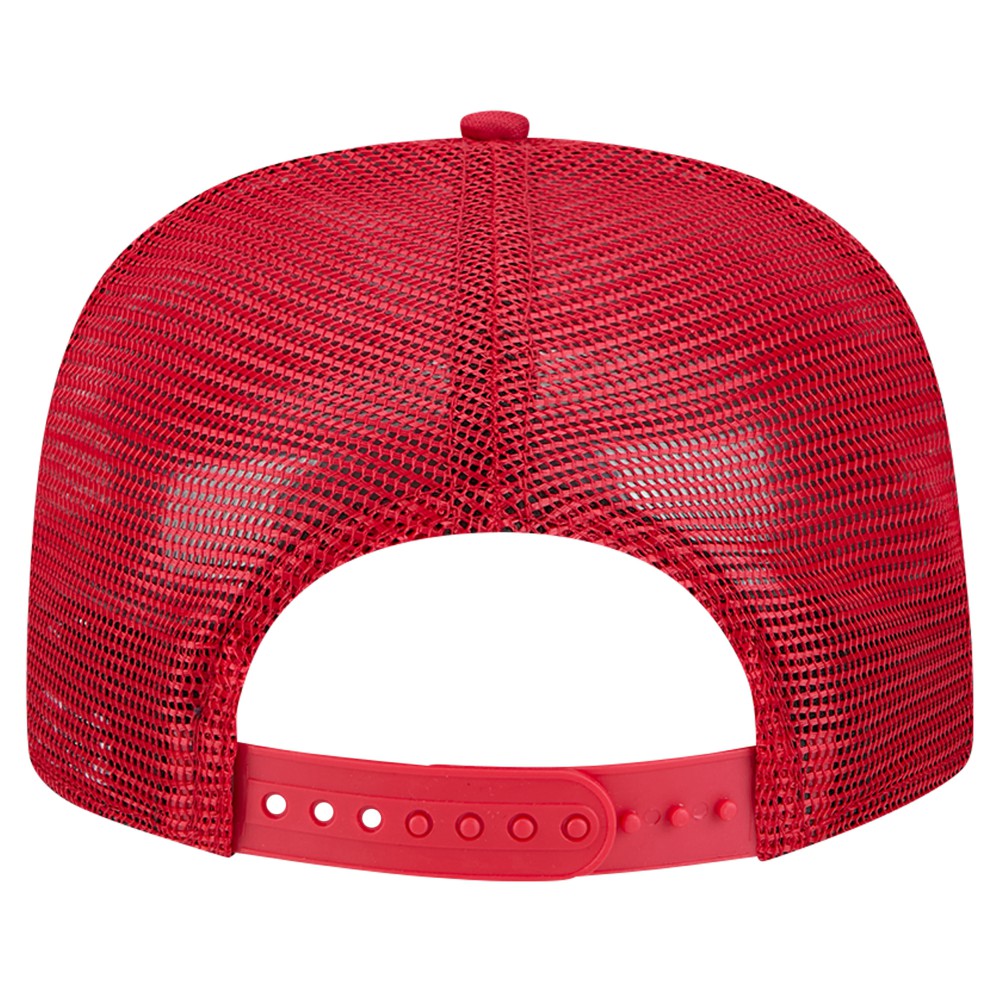 Los Angeles Angels New Era Tone Foam Meshback Golfer Snapback Hat Clearance