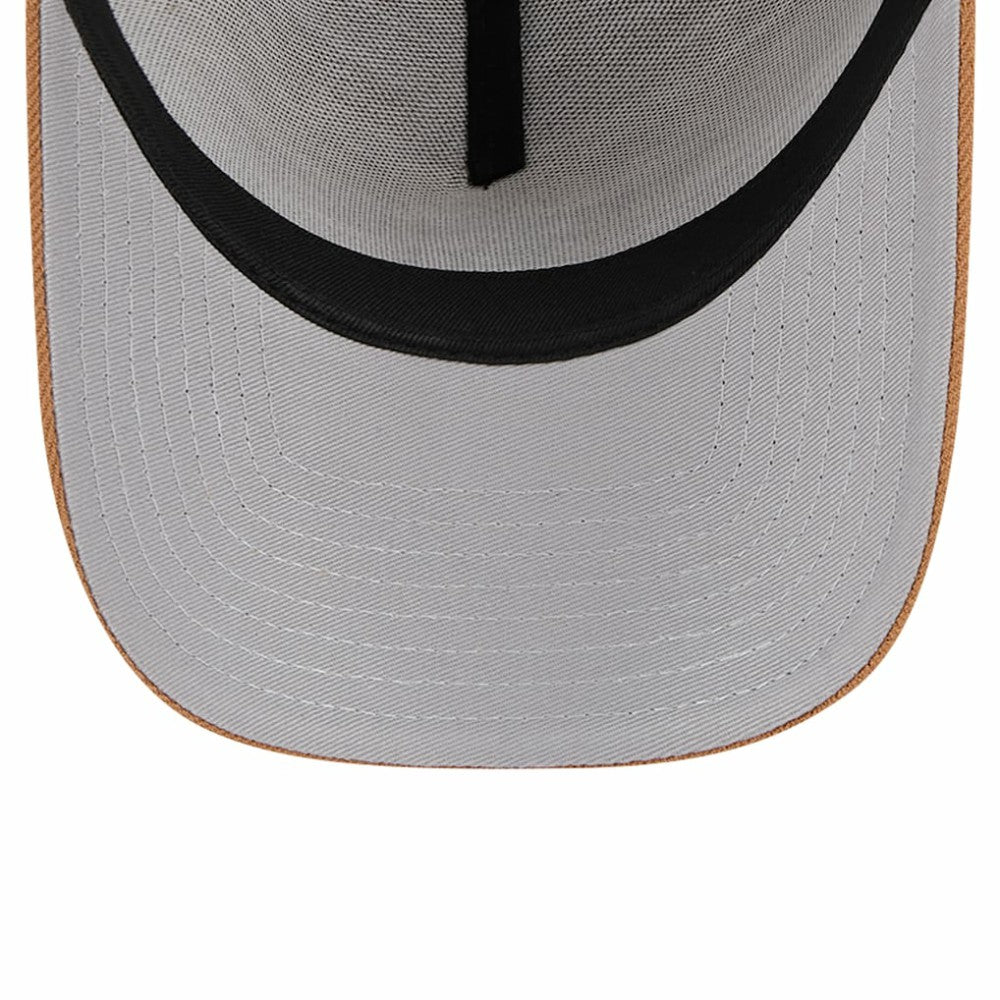 Chicago Cubs New Era A-Frame Trucker 9FORTY Adjustable Hat Lifestyle
