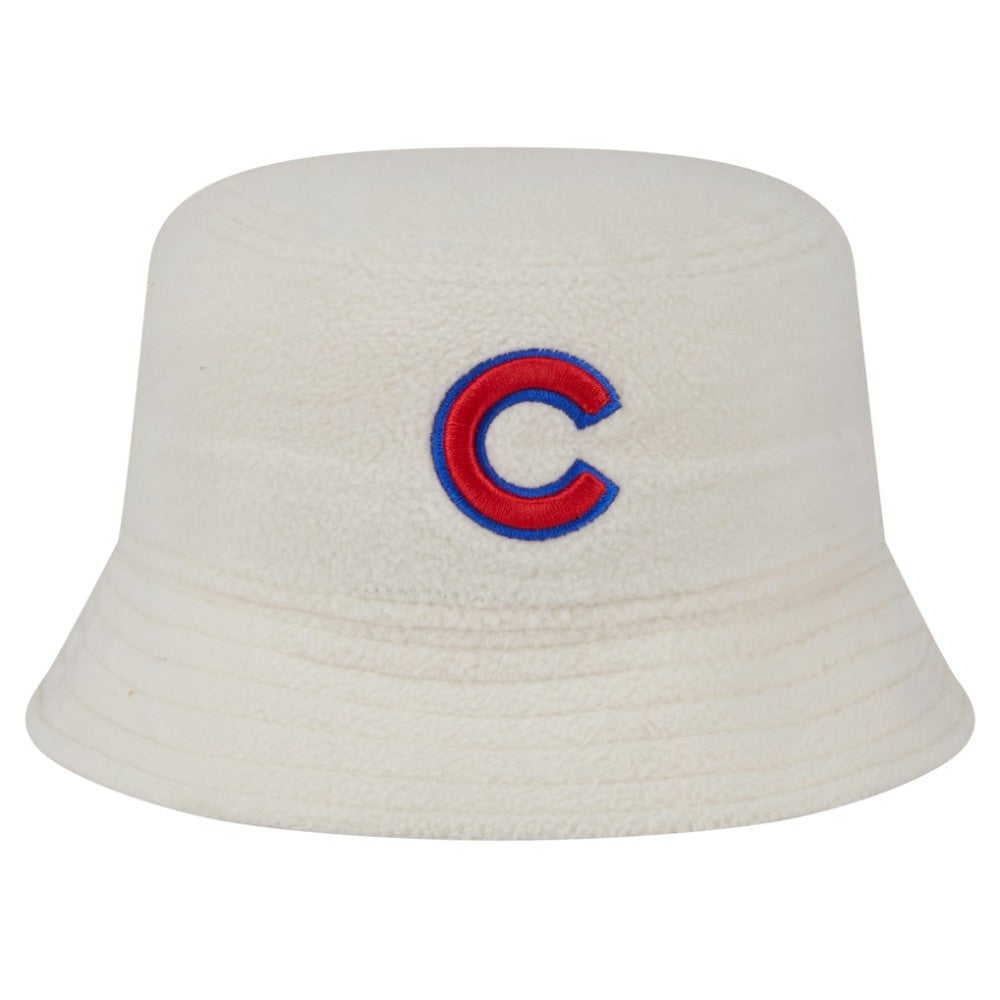 Chicago Cubs New Era Women's Chrome Cozy Bucket Hat Clearance
