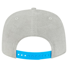 New Era Miami Marlins Gray Corduroy Golfer Snapback Hat discount