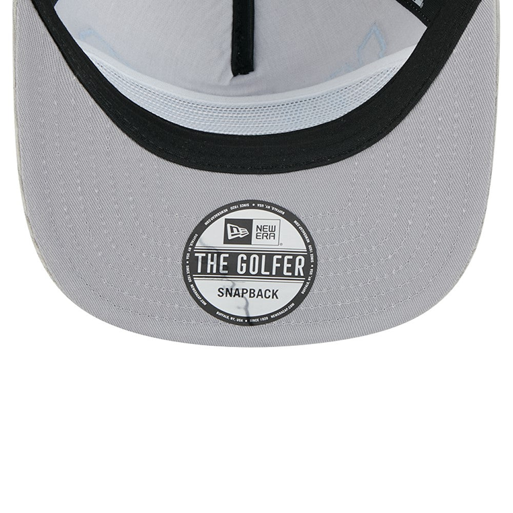New Era Miami Marlins Gray Corduroy Golfer Snapback Hat discount