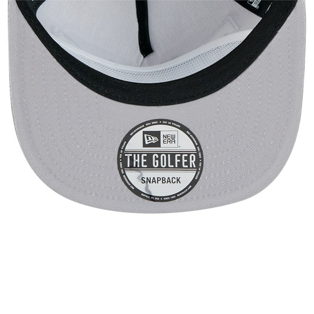 New Era Detroit Tigers Gray Corduroy Golfer Snapback Hat Lifestyle