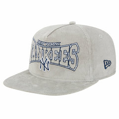 New Era New York Yankees Gray Corduroy Golfer Snapback Hat Online