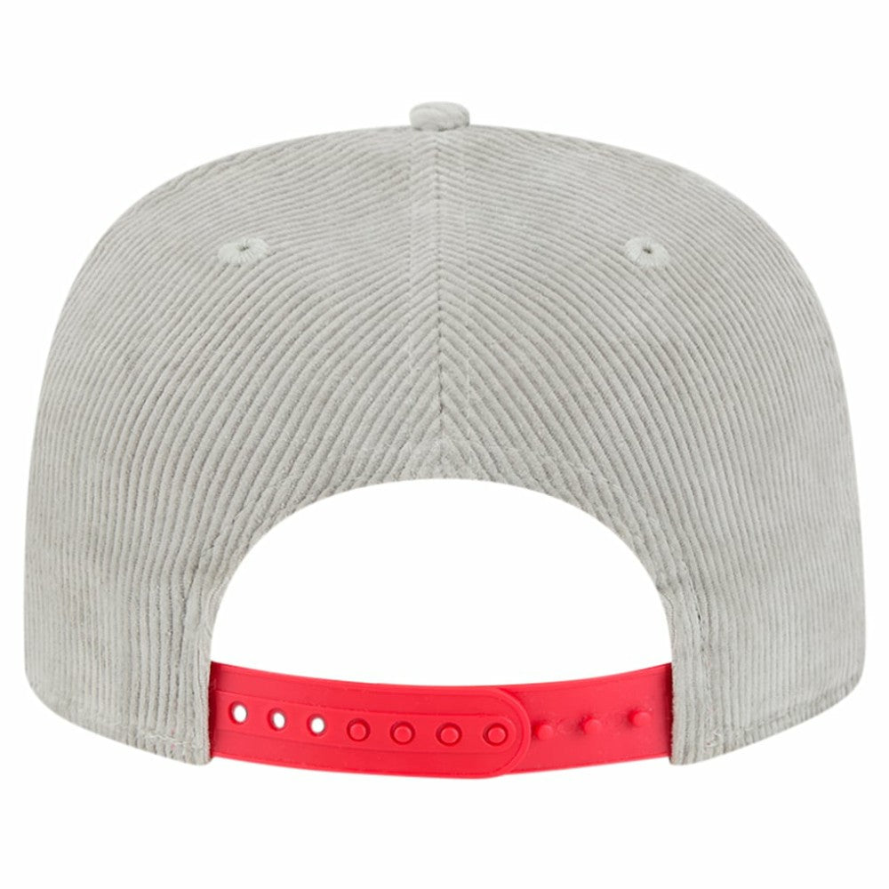 New Era St. Louis Cardinals Gray Corduroy Golfer Snapback Hat discount