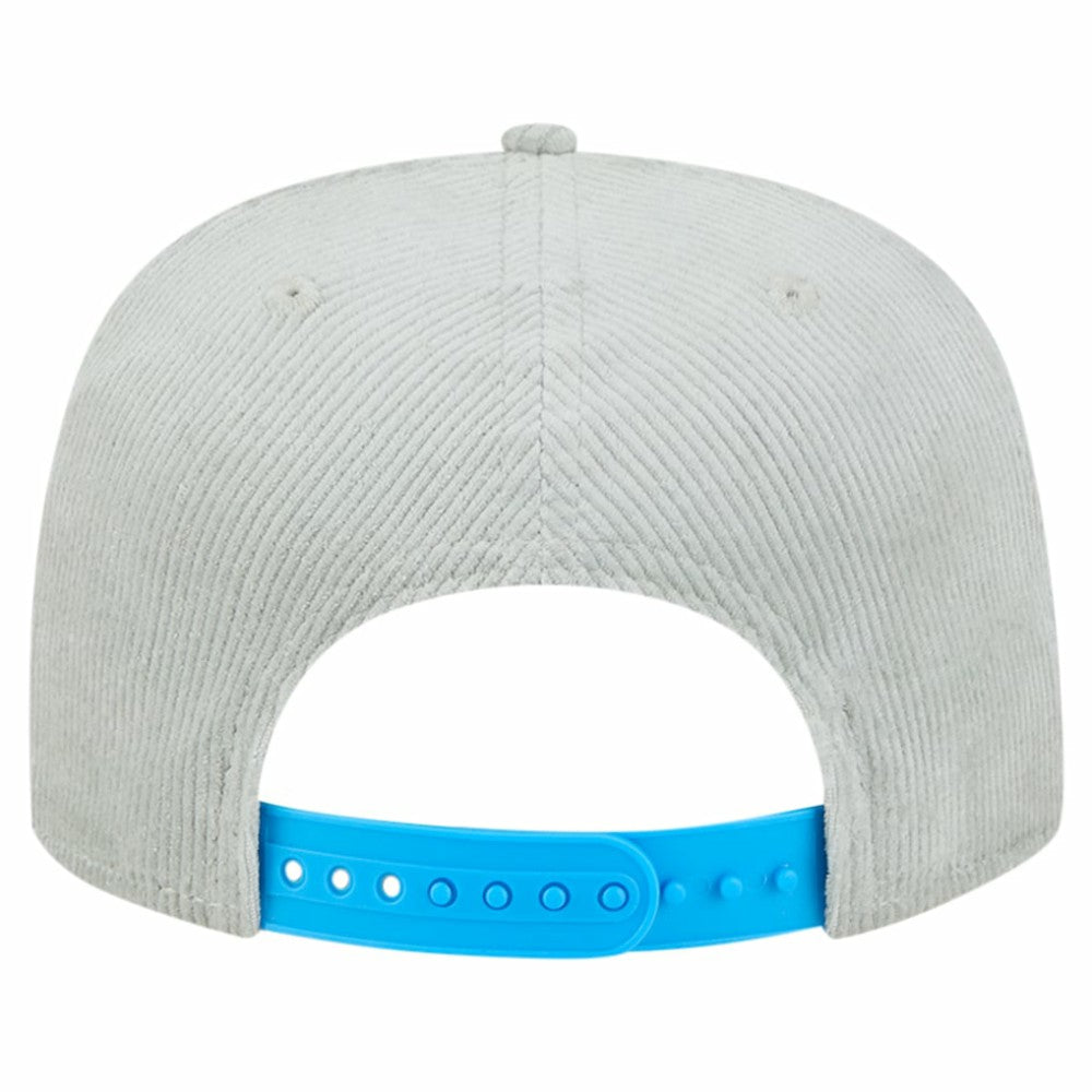 New Era Tampa Bay Rays Gray Corduroy Golfer Snapback Hat Clearance