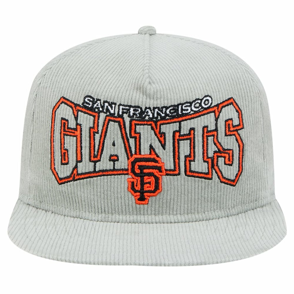 New Era San Francisco Giants Gray Corduroy Golfer Snapback Hat Near Me