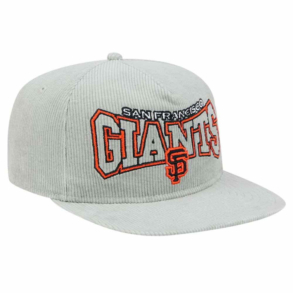 New Era San Francisco Giants Gray Corduroy Golfer Snapback Hat Near Me