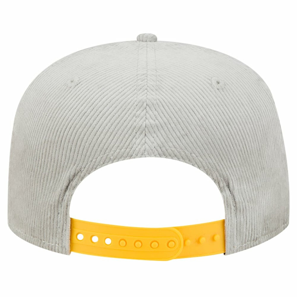 New Era Pittsburgh Pirates Gray Corduroy Golfer Snapback Hat Sale