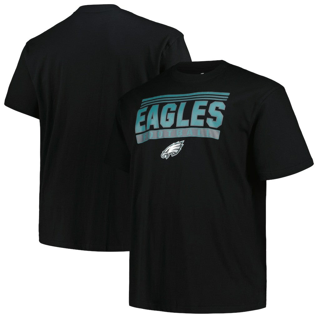 Philadelphia Eagles Big & Tall Pop T-Shirt Black - Fanatics