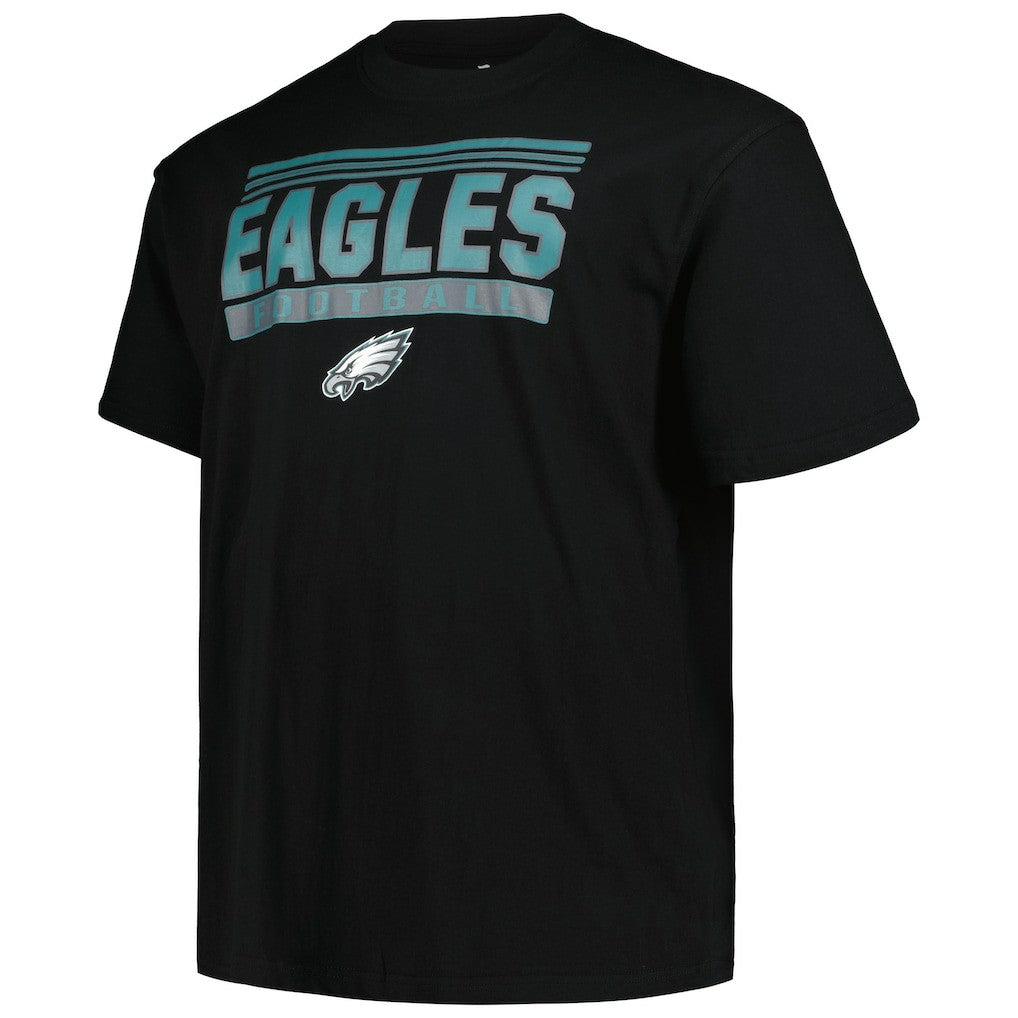 Philadelphia Eagles Big & Tall Pop T-Shirt Black - Fanatics
