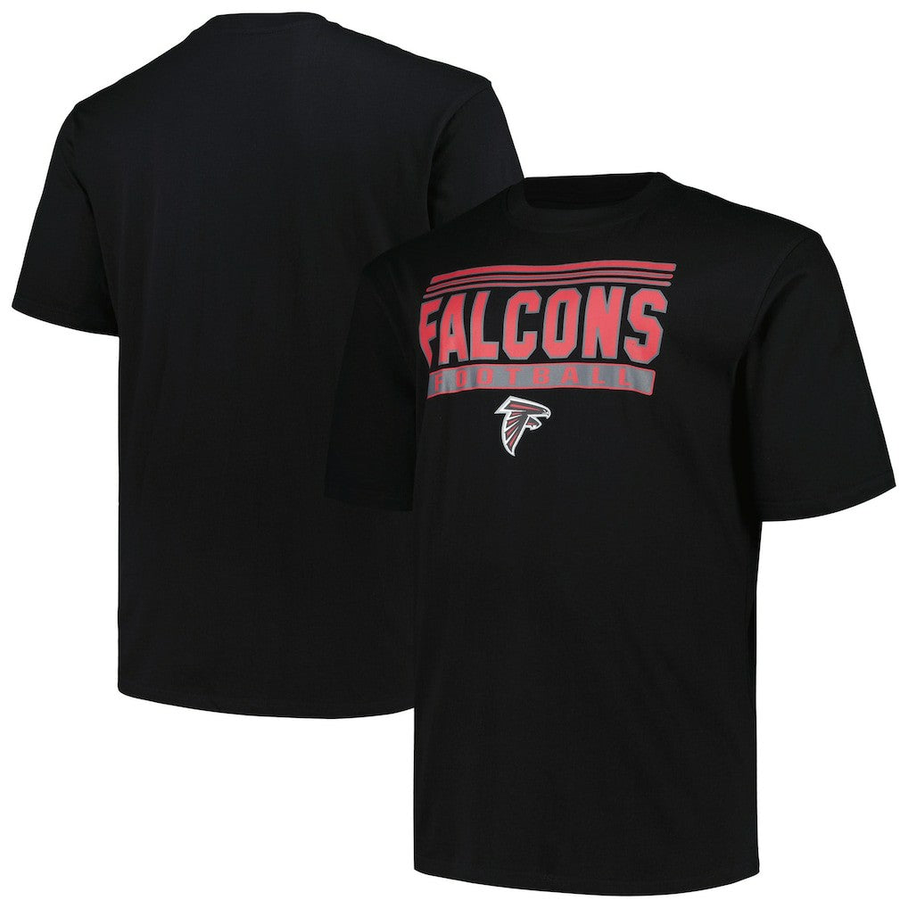 Atlanta Falcons Big & Tall Pop T-Shirt Black - Fanatics