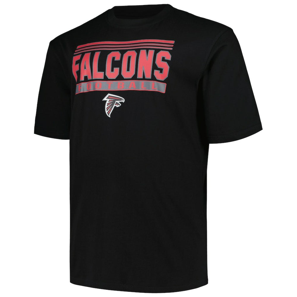 Atlanta Falcons Big & Tall Pop T-Shirt Black - Fanatics