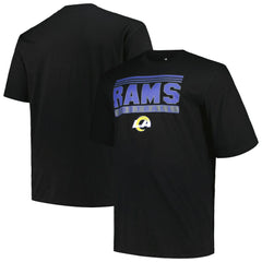 Los Angeles Rams Big & Tall Pop T-Shirt Black - Fanatics