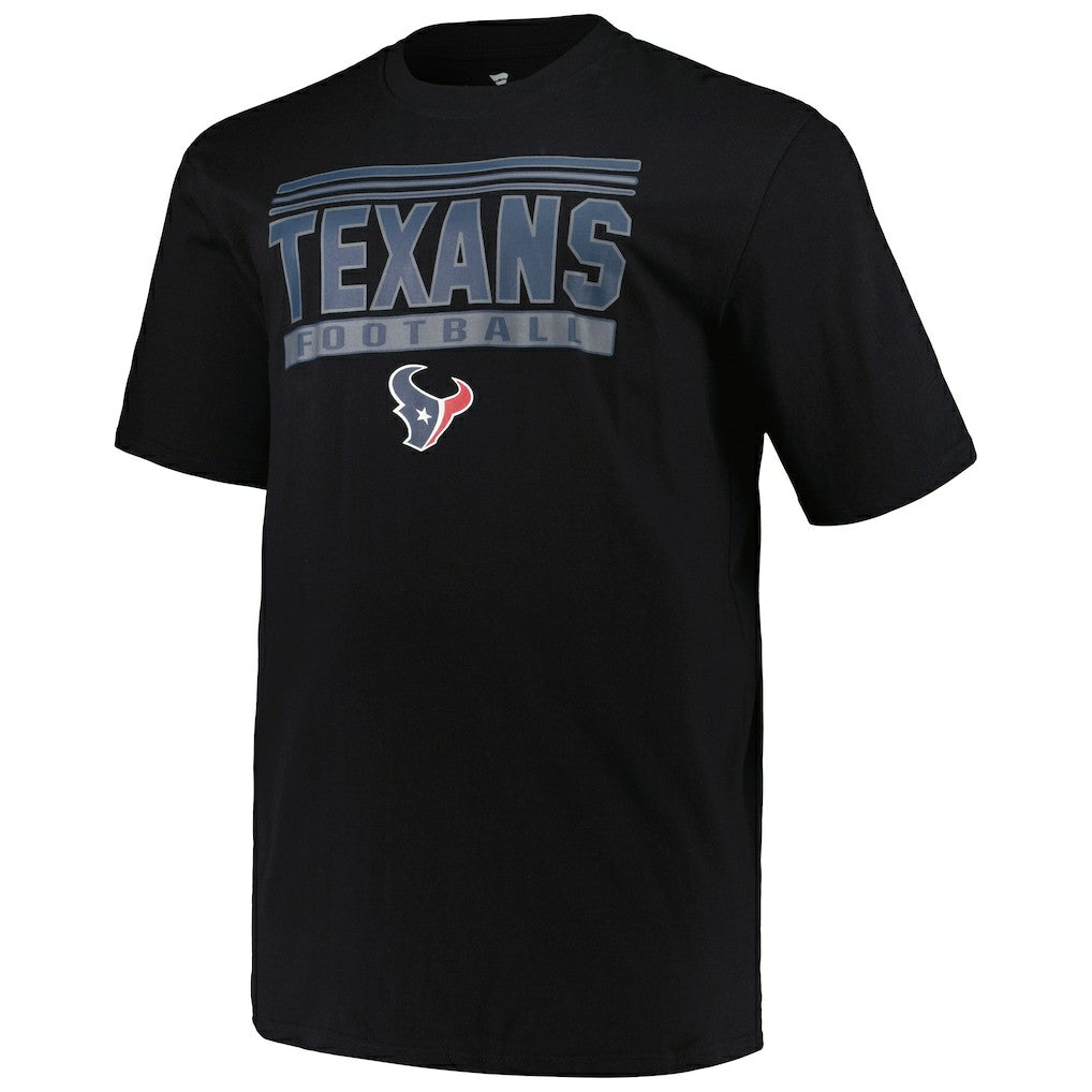 Houston Texans Big & Tall Pop T-Shirt Black - Fanatics