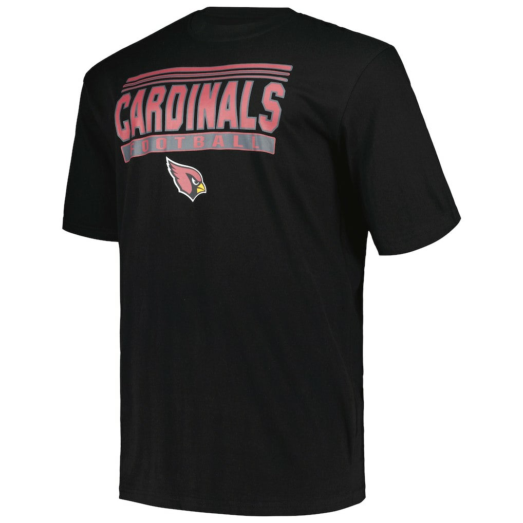 Arizona Cardinals Big & Tall Pop T-Shirt Black - Fanatics