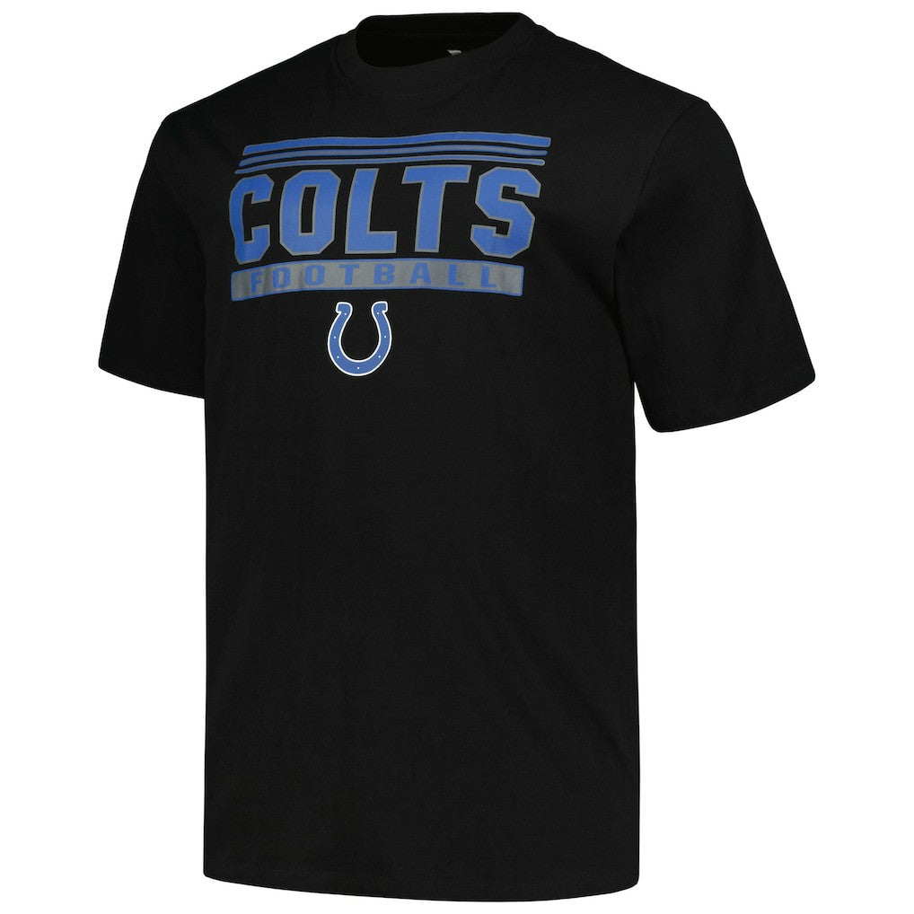 Indianapolis Colts Big & Tall Pop T-Shirt Black - Fanatics