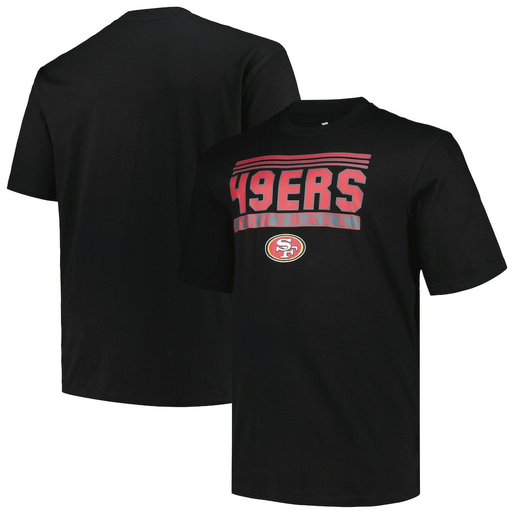 San Francisco 49ers Big & Tall Pop T-Shirt Black - Fanatics