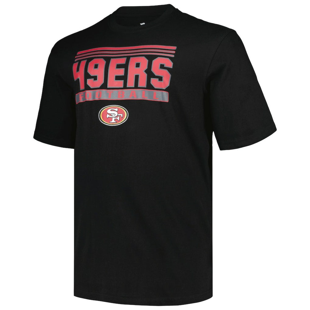 San Francisco 49ers Big & Tall Pop T-Shirt Black - Fanatics