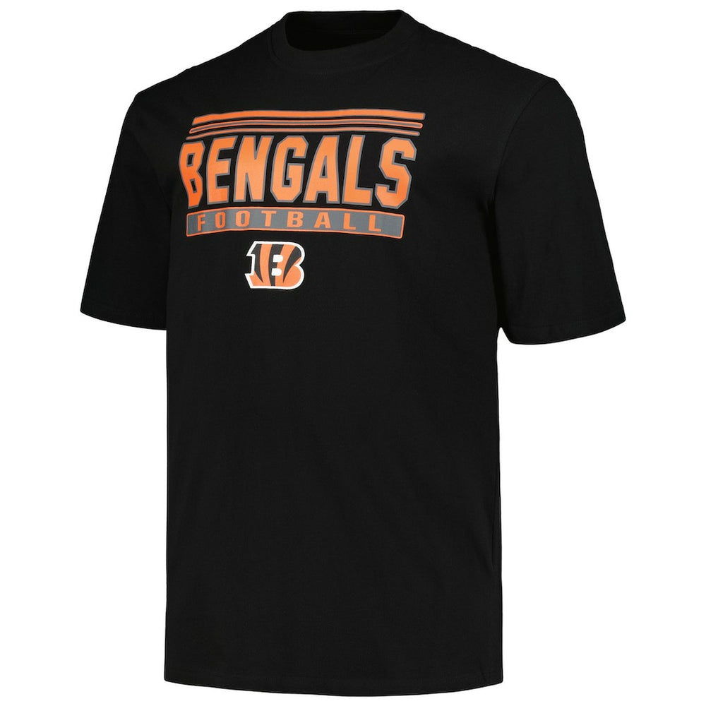 Cincinnati Bengals Big & Tall Pop T-Shirt Black - Fanatics