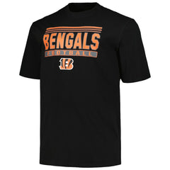 Cincinnati Bengals Big & Tall Pop T-Shirt Black - Fanatics