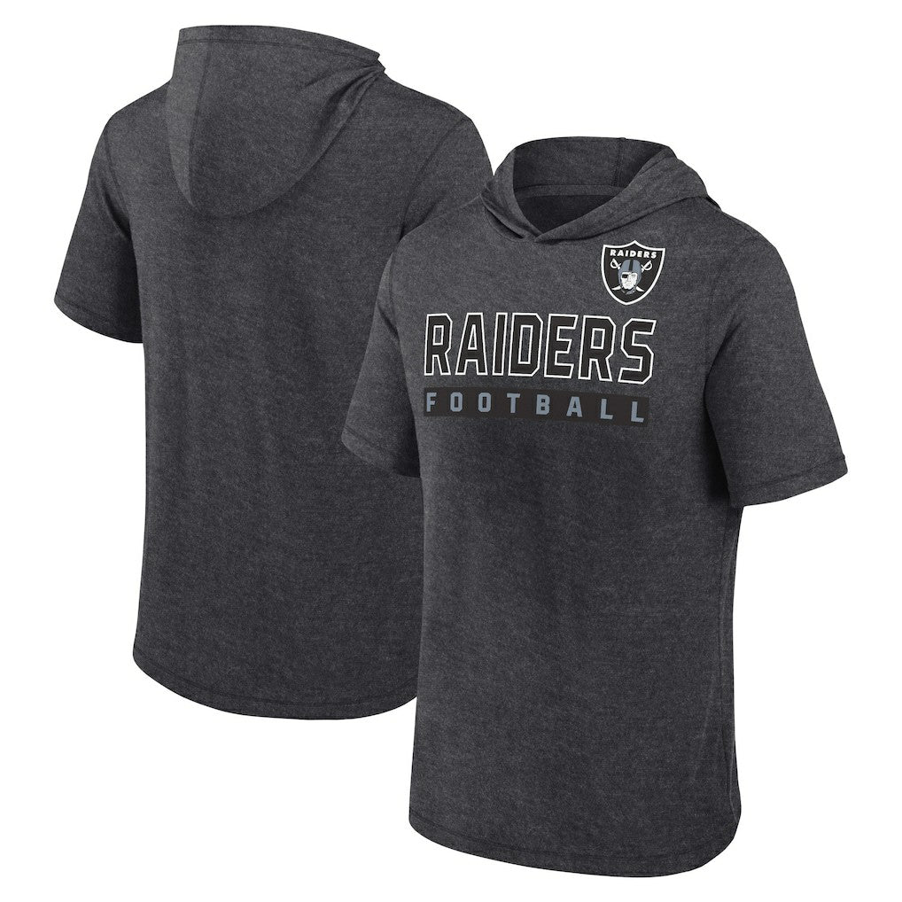 Las Vegas Raiders Big & Tall Hoodie T-Shirt Black - Fanatics